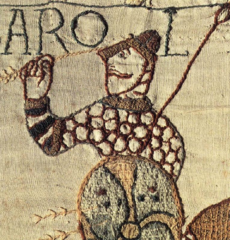 unknow artist Details of King Harold falls in battle Spain oil painting art